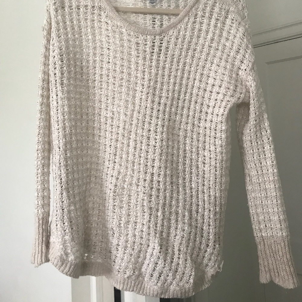 American Eagle Cream Sweater